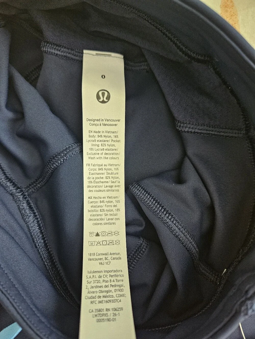 NWT Lululemon Sz 0 Fast & Free High-Rise Short 8